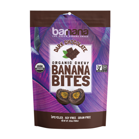 BARNANA Chocolate Covered Banana Bites 1.4 oz., PK36 3096